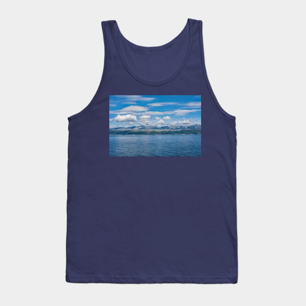 Croatian Mainland Viewed from Brac Island Tank Top by jojobob